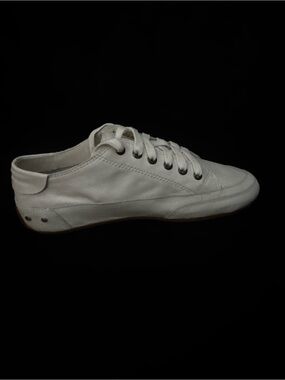 beek White Canvas Low-Top Sneakers
